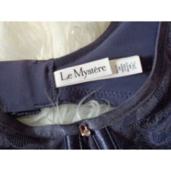 NWOT Le Mystere women's size 34C purple lined bra Retails $69 - Picture 5 of 6